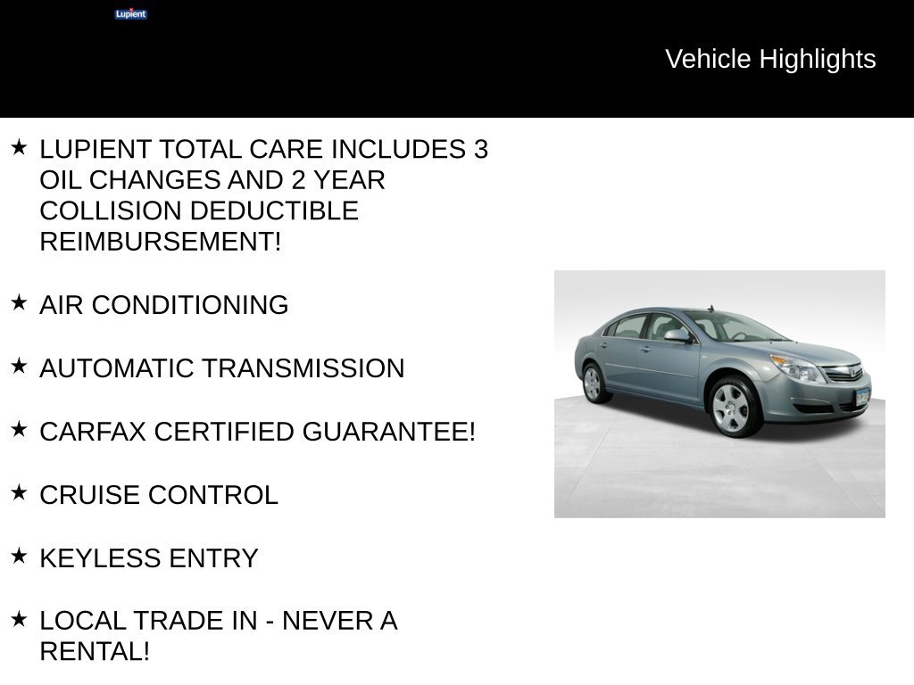 Used 2008 Saturn Aura XE FWD image 7