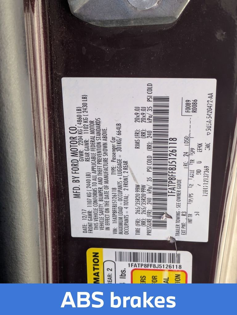 Used 2018 Ford Mustang GT Premium w/ Equipment Group 401A image 32