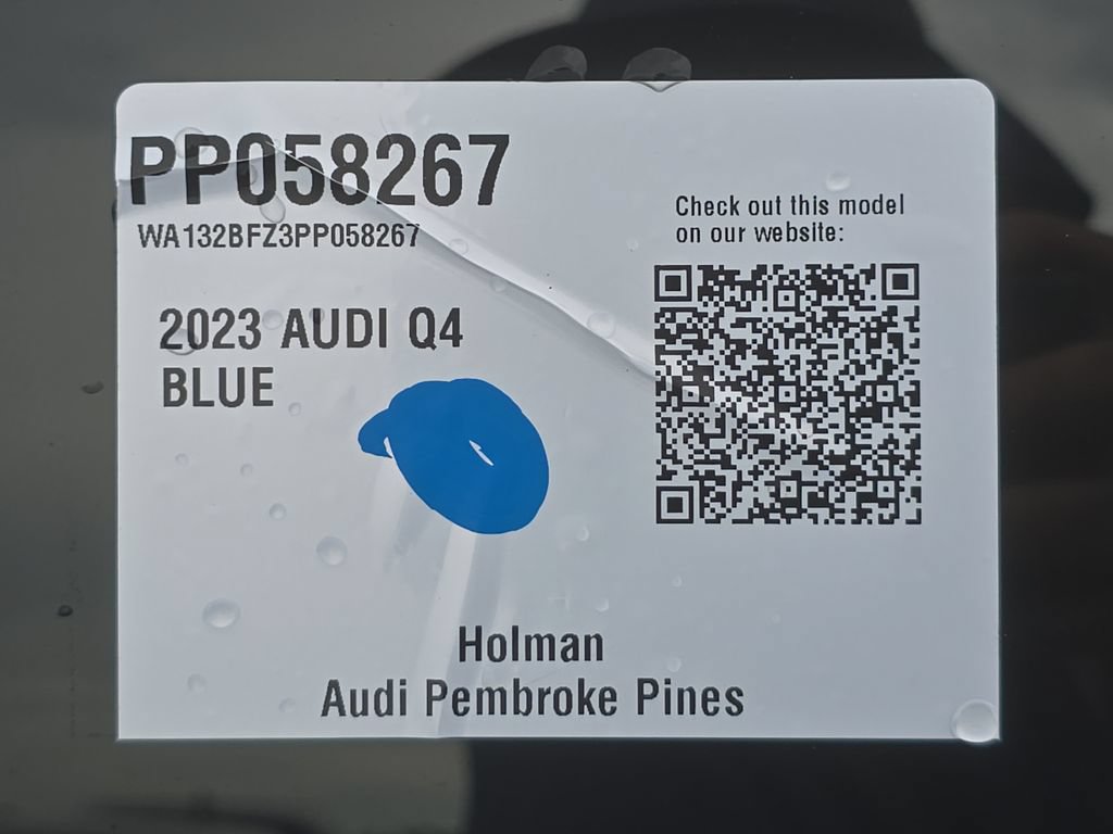 Used 2023 Audi Q4 e-tron Premium Plus AWD/4WD image 29