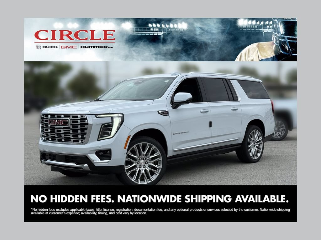 New 2026 GMC Yukon XL Denali w/ Denali Reserve Package AWD/4WD 360° Tour