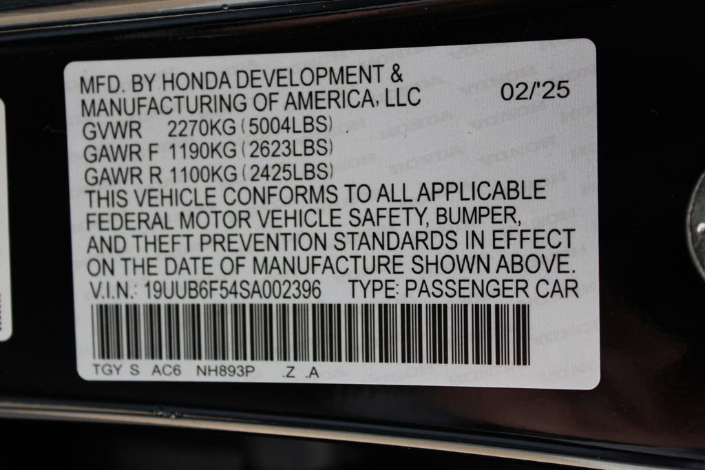 New 2025 Acura TLX SH-AWD w/ A-SPEC Pkg image 56