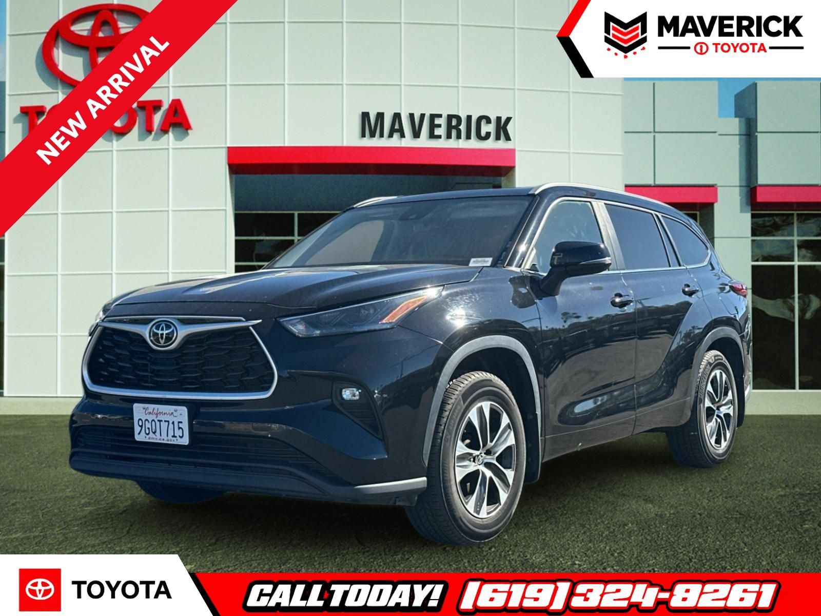 Used 2023 Toyota Highlander XLE AWD/4WD image 1
