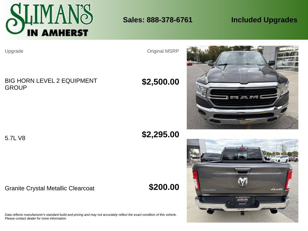 Used 2021 RAM 1500 Big Horn AWD/4WD image 11