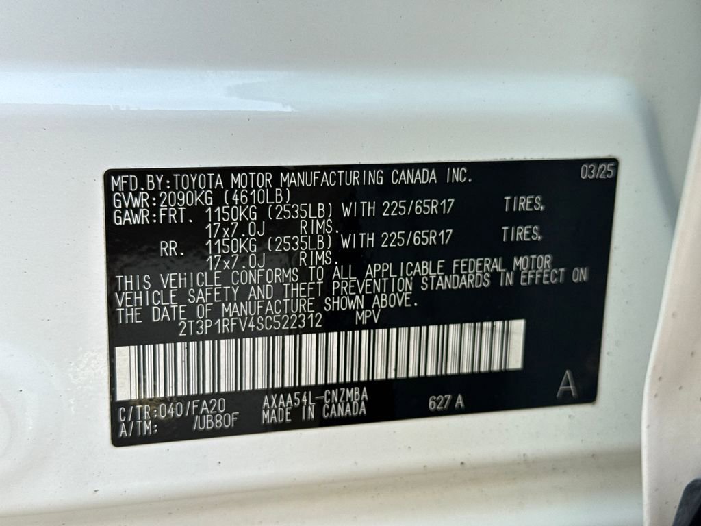 Used 2025 Toyota RAV4 XLE w/ Convenience Package AWD/4WD image 39