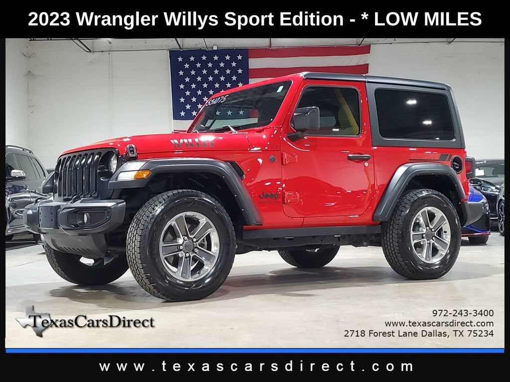 Used 2023 Jeep Wrangler Sport AWD/4WD image 1