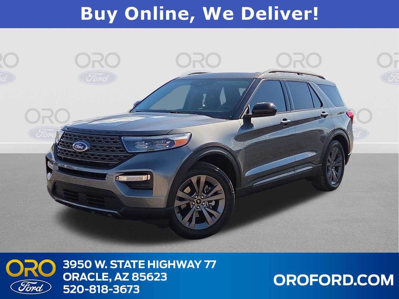 Certified 2023 Ford Explorer XLT w/ Equipment Group 202A RWD image 1