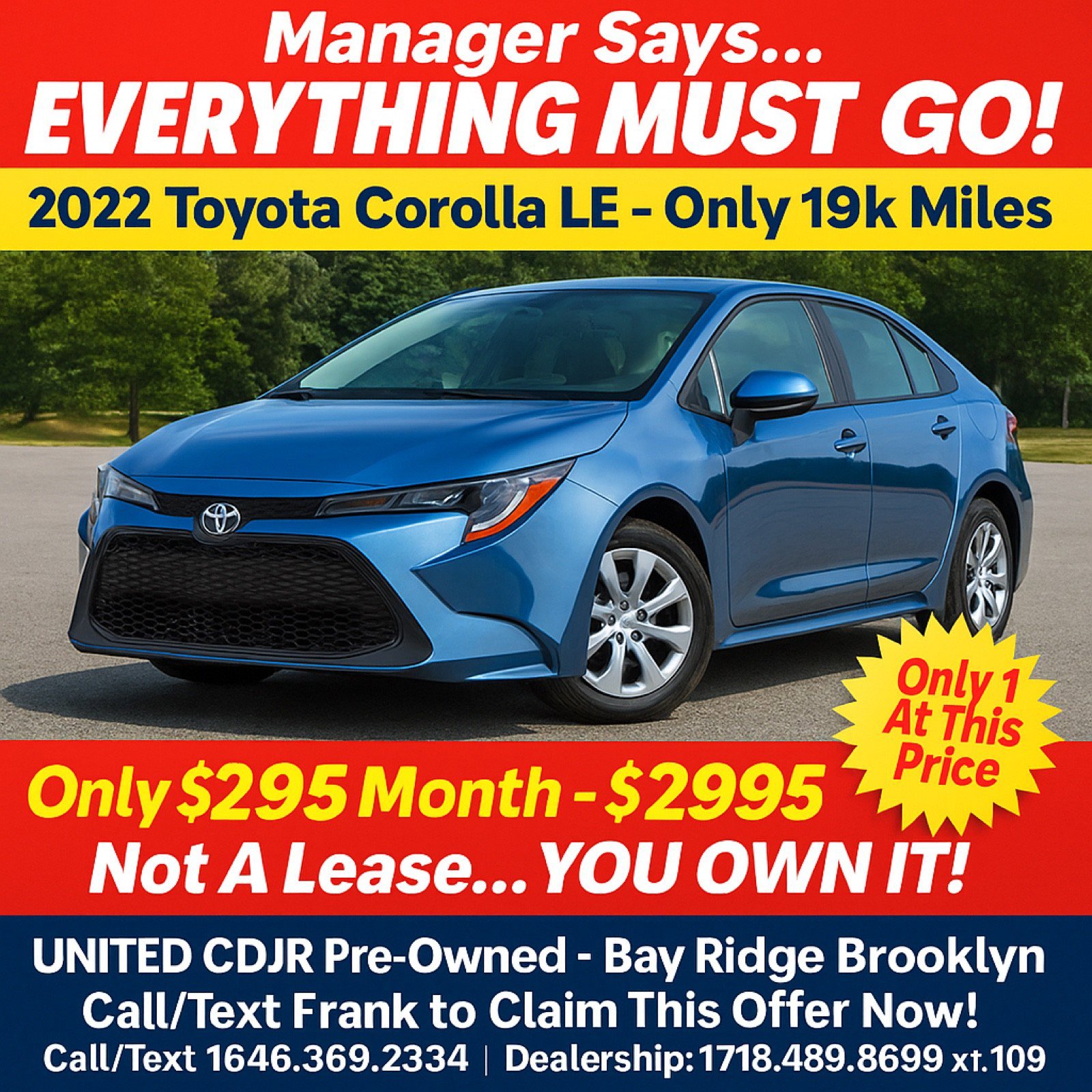 Used 2022 Toyota Corolla LE
