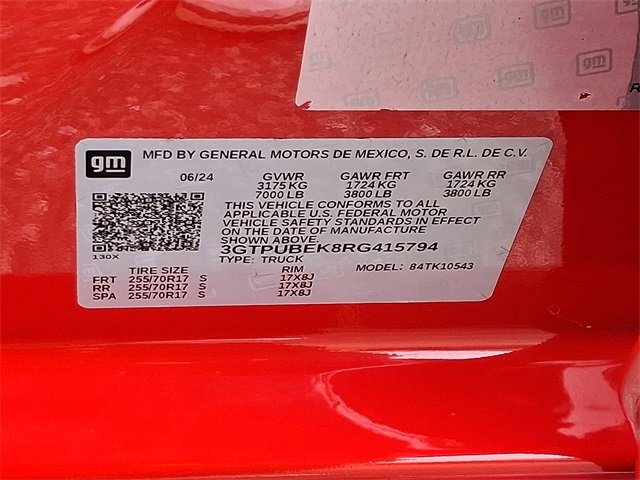 Certified 2024 GMC Sierra 1500 SLE image 26