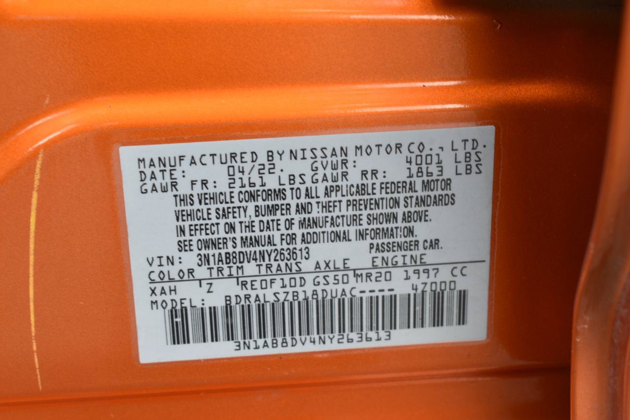 Used 2022 Nissan Sentra SR w/ SR Premium Package FWD image 45