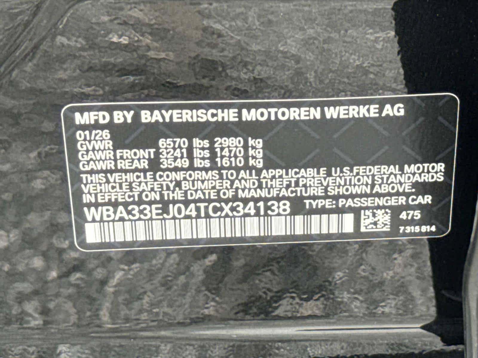 Used 2026 BMW 760i xDrive w/ Executive Package AWD/4WD image 42
