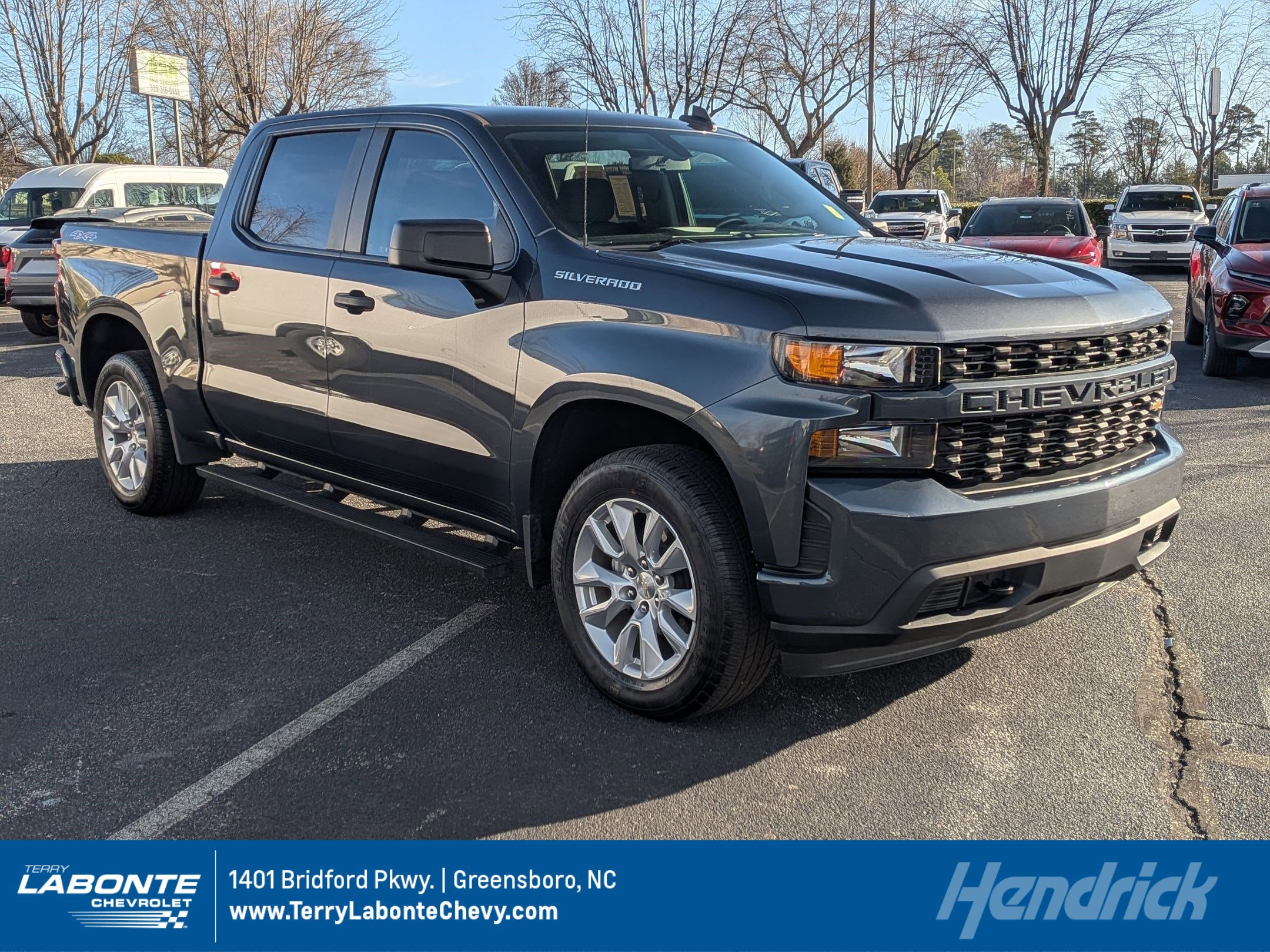 Certified 2021 Chevrolet Silverado 1500 Custom image 1