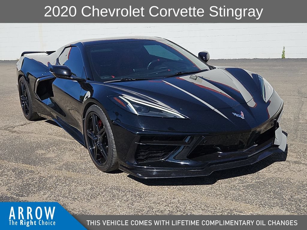 Used 2020 Chevrolet Corvette Stingray Premium Conv w/ 3LT Preferred Equipment Group RWD image 2