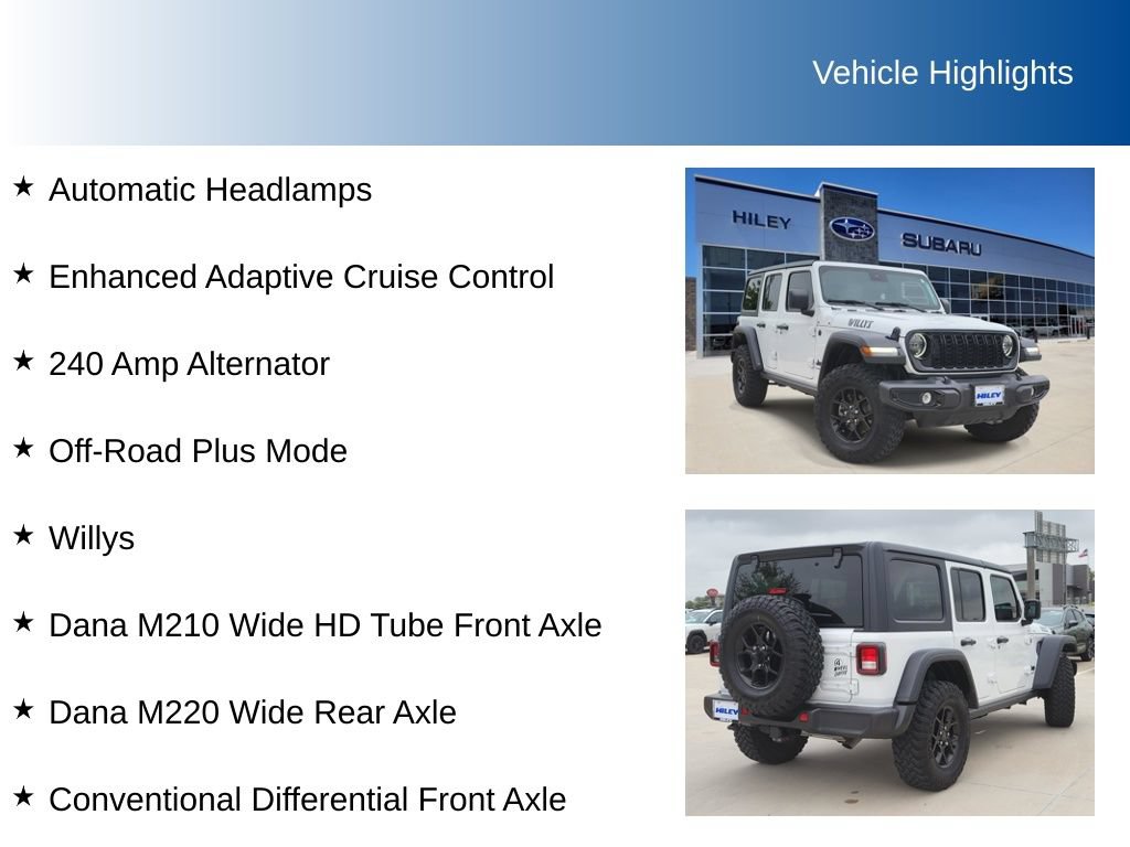 Used 2024 Jeep Wrangler Unlimited Sport AWD/4WD image 10