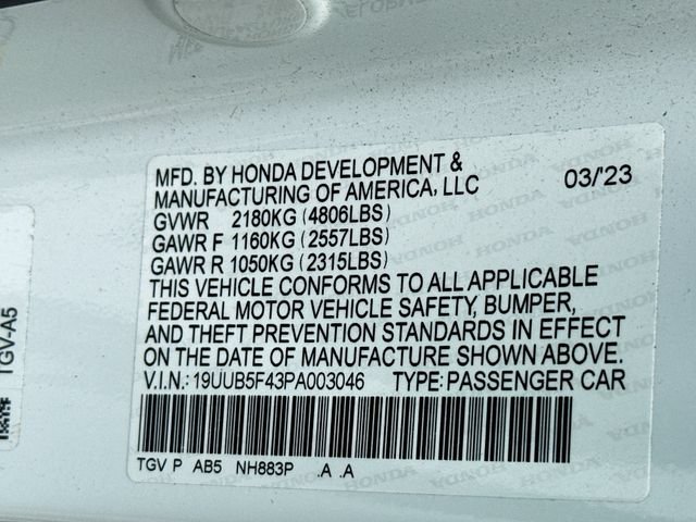 Used 2023 Acura TLX w/ Technology Package FWD image 36
