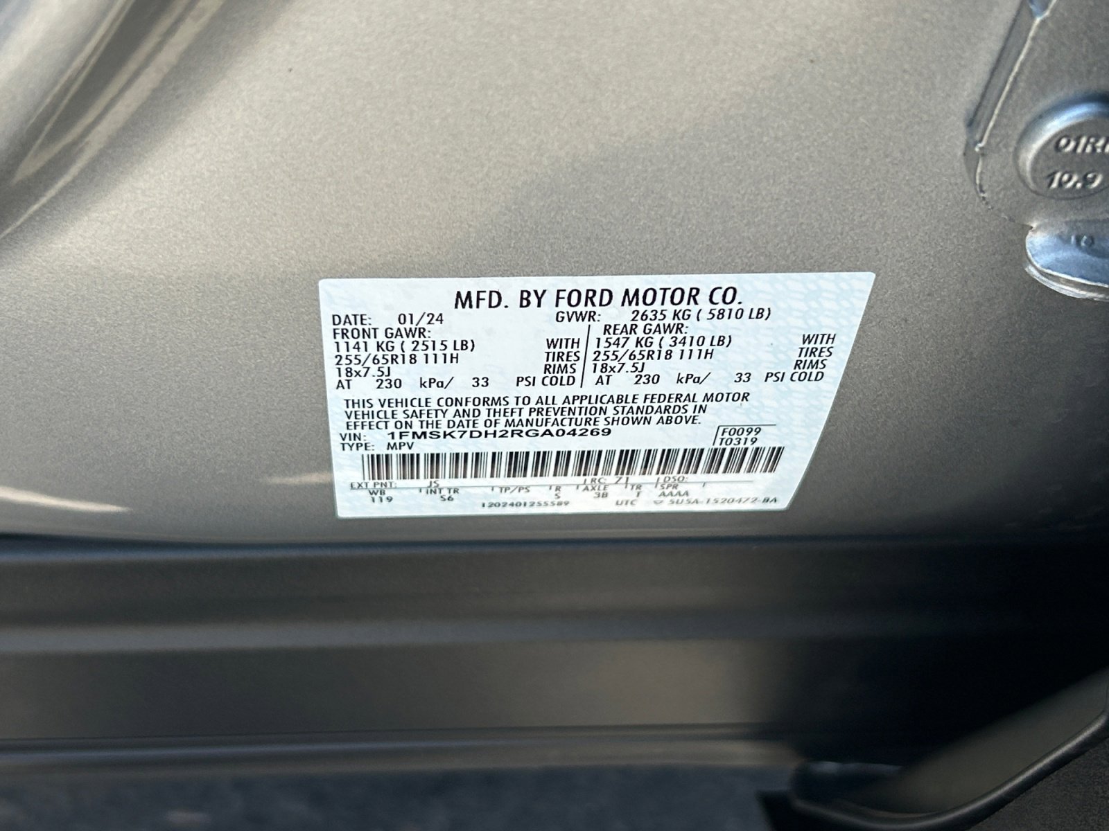 Used 2024 Ford Explorer XLT w/ Equipment Group 202A RWD image 25