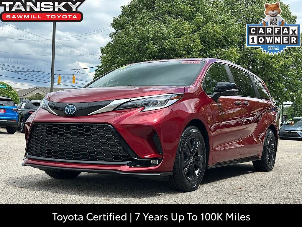 Certified 2024 Toyota Sienna XSE w/ XSE Premium Package