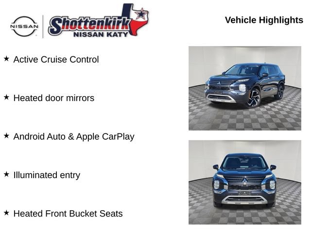Used 2024 Mitsubishi Outlander SE FWD image 19
