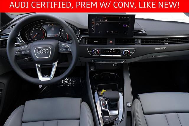 Certified 2025 Audi A4 2.0T Premium w/ Convenience Package image 13
