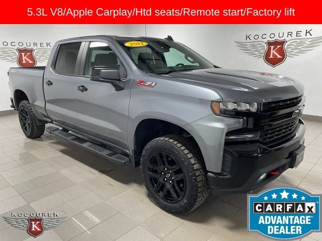 Used 2021 Chevrolet Silverado 1500 LT Trail Boss w/ Bed Protection Package