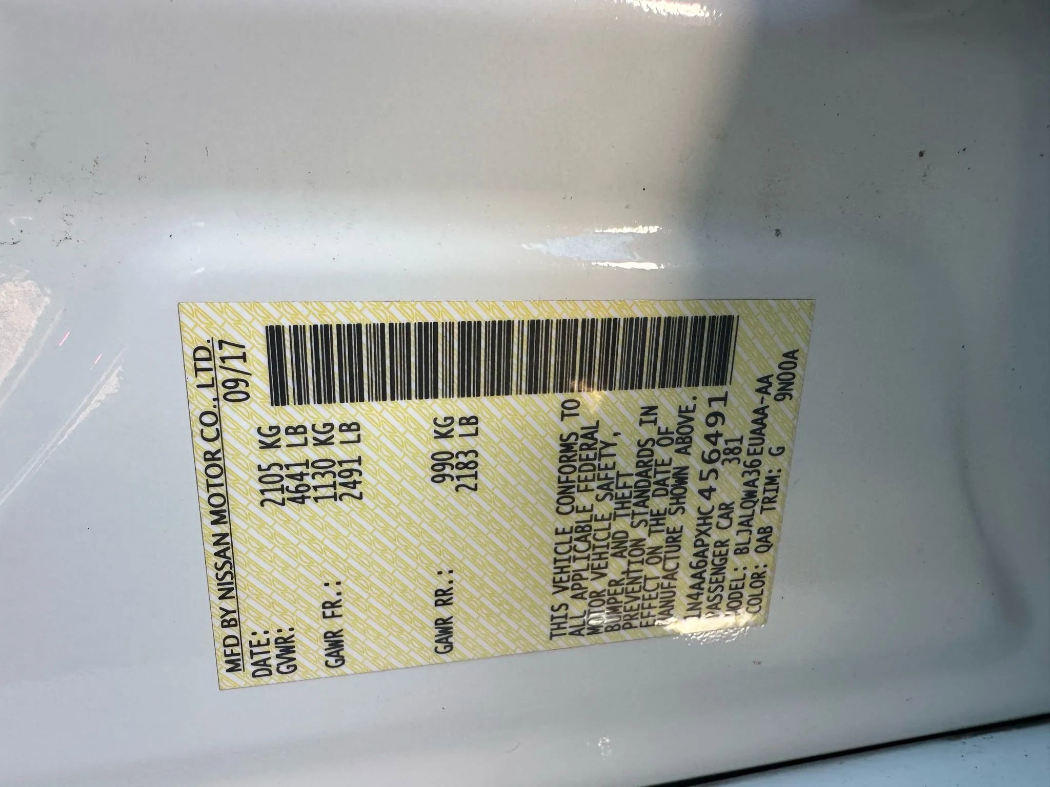 Used 2017 Nissan Maxima 3.5 S image 45