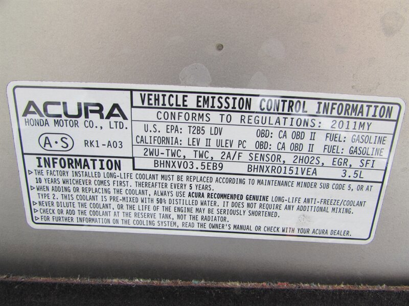Used 2011 Acura TL w/ Technology Package FWD image 20