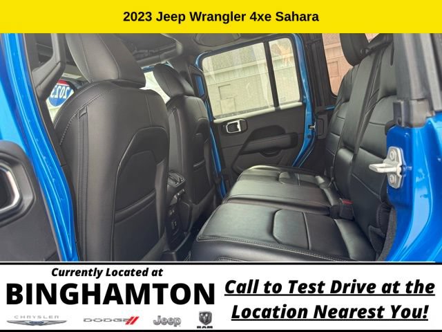 Used 2023 Jeep Wrangler Unlimited Sahara w/ Cold Weather Group AWD/4WD image 21