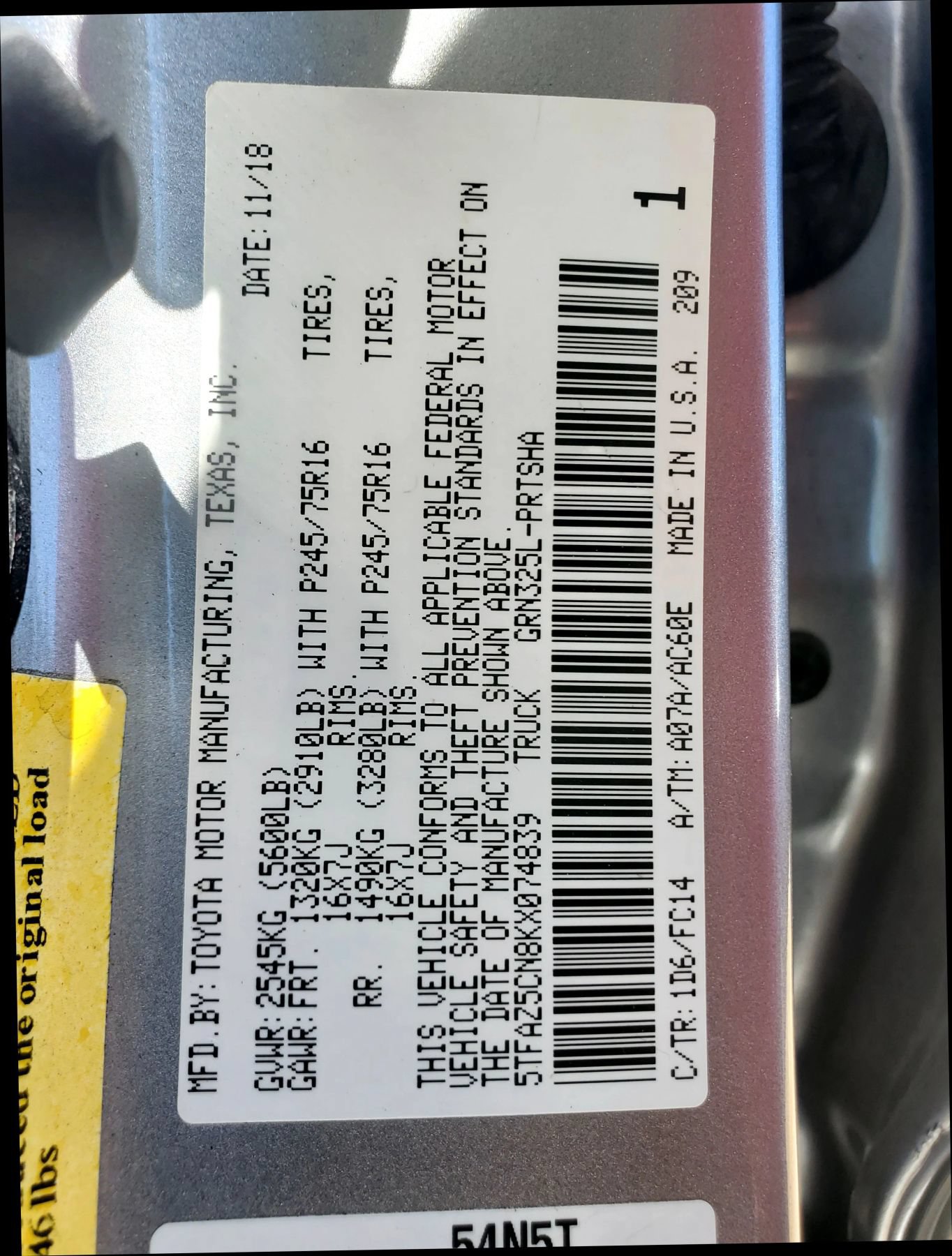 Used 2019 Toyota Tacoma SR5 RWD image 54