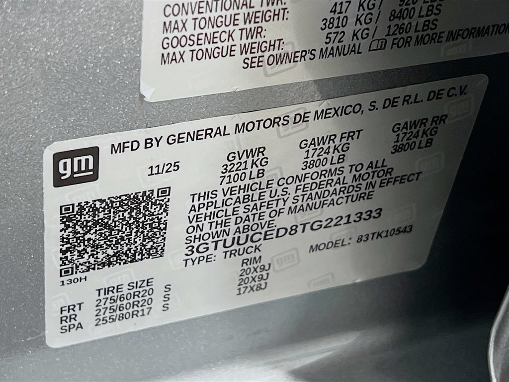 Certified 2026 GMC Sierra 1500 Elevation w/ Elevation Premium Package AWD/4WD image 28