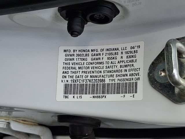 Used 2019 Honda Civic EX image 29