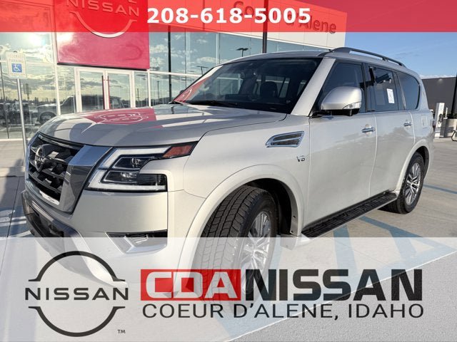 Certified 2021 Nissan Armada SL w/ Captain's Chairs Package