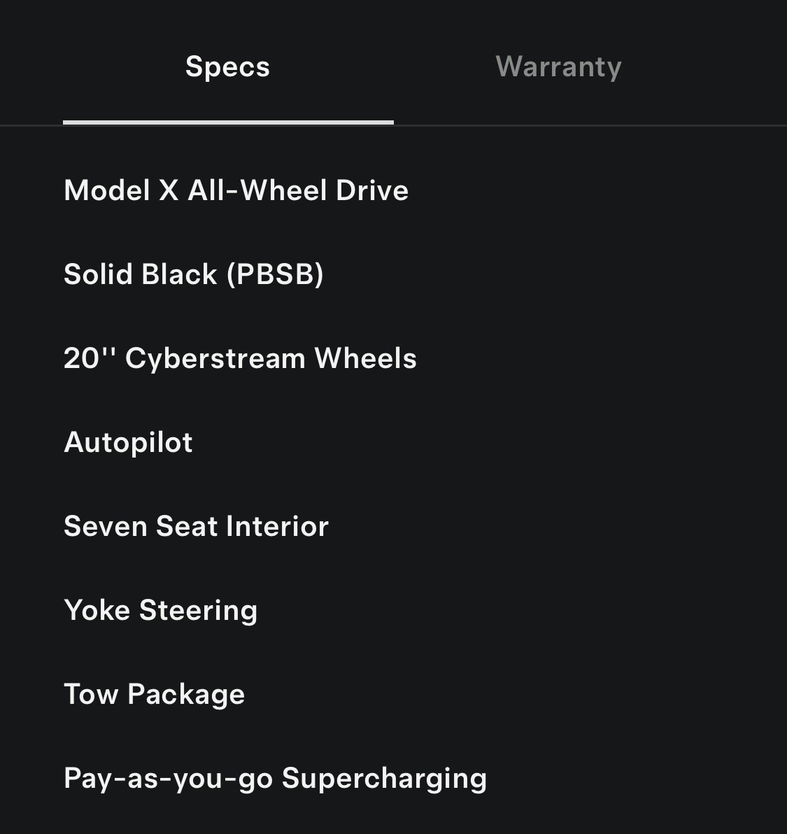 Used 2022 Tesla Model X AWD/4WD image 3