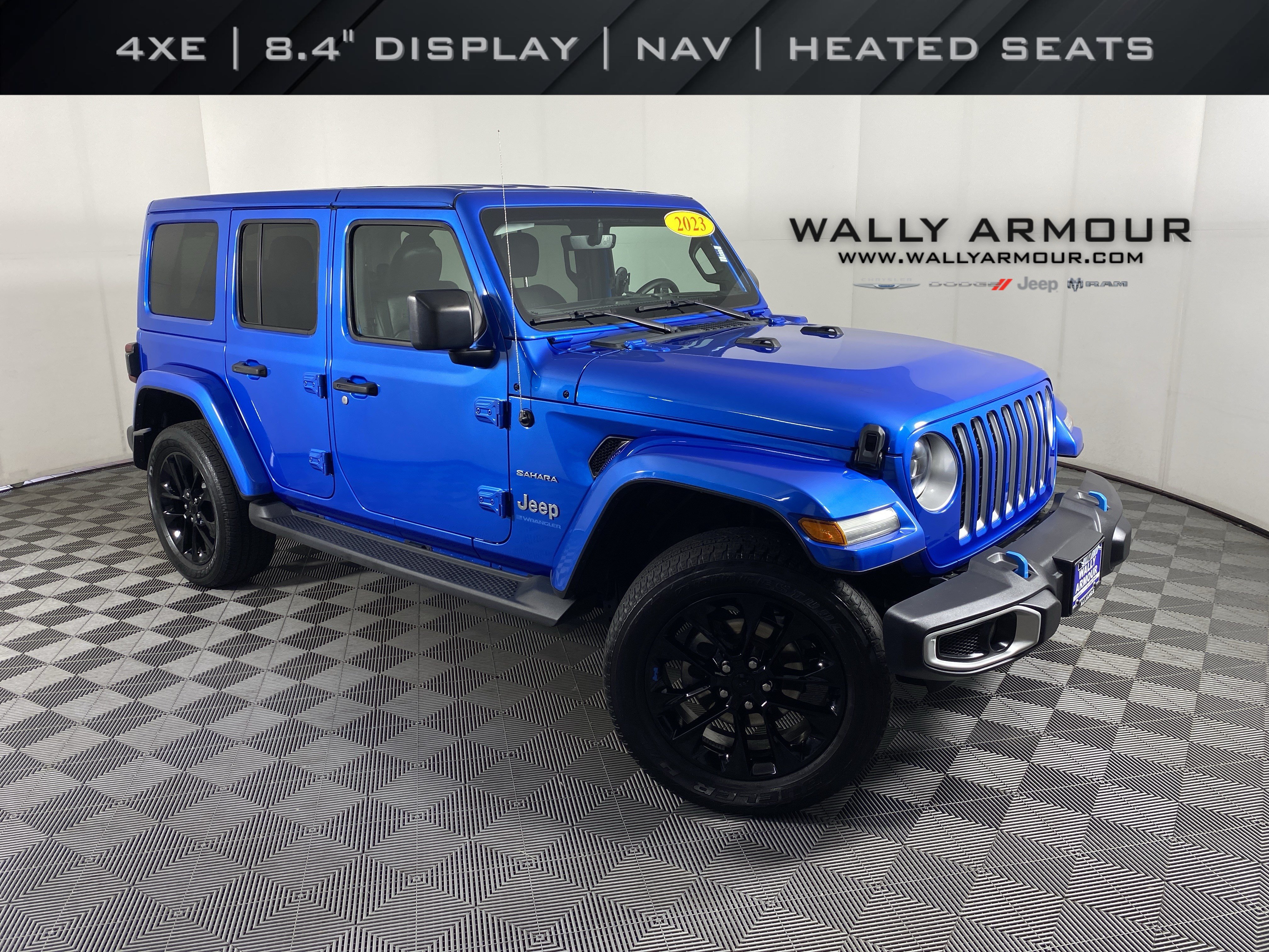 Used 2023 Jeep Wrangler Unlimited Sahara w/ Cold Weather Group