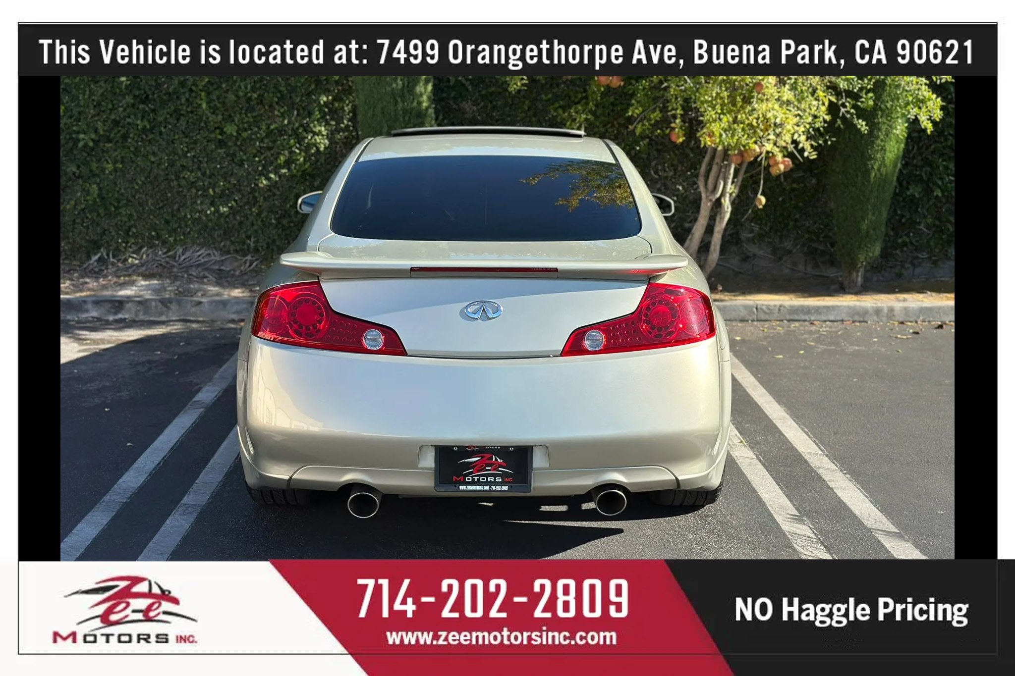 Used 2005 INFINITI G35 Coupe w/ (P01) Premium Pkg RWD image 8