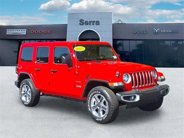 Used 2023 Jeep Wrangler Sahara image 1