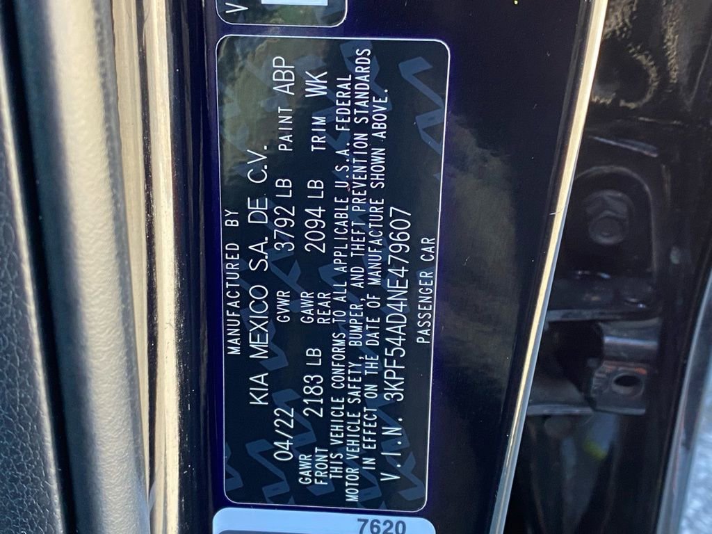 Used 2022 Kia Forte GT-Line w/ GT-Line Premium Package image 34