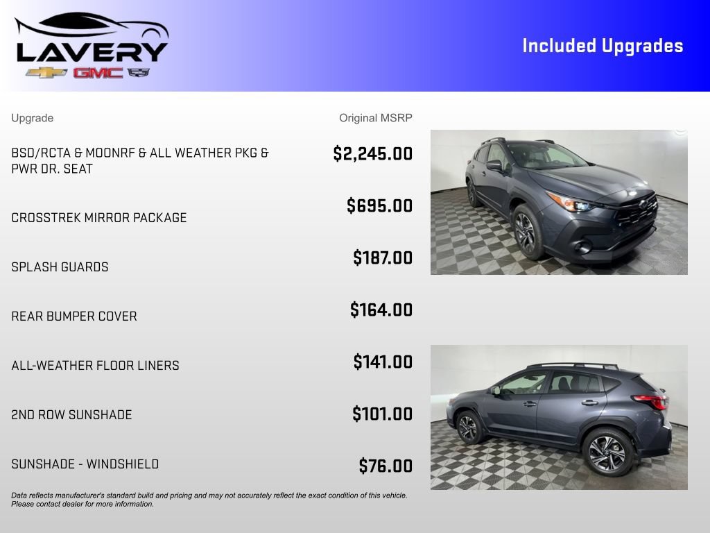 Used 2024 Subaru Crosstrek 2.0i Premium AWD/4WD image 7