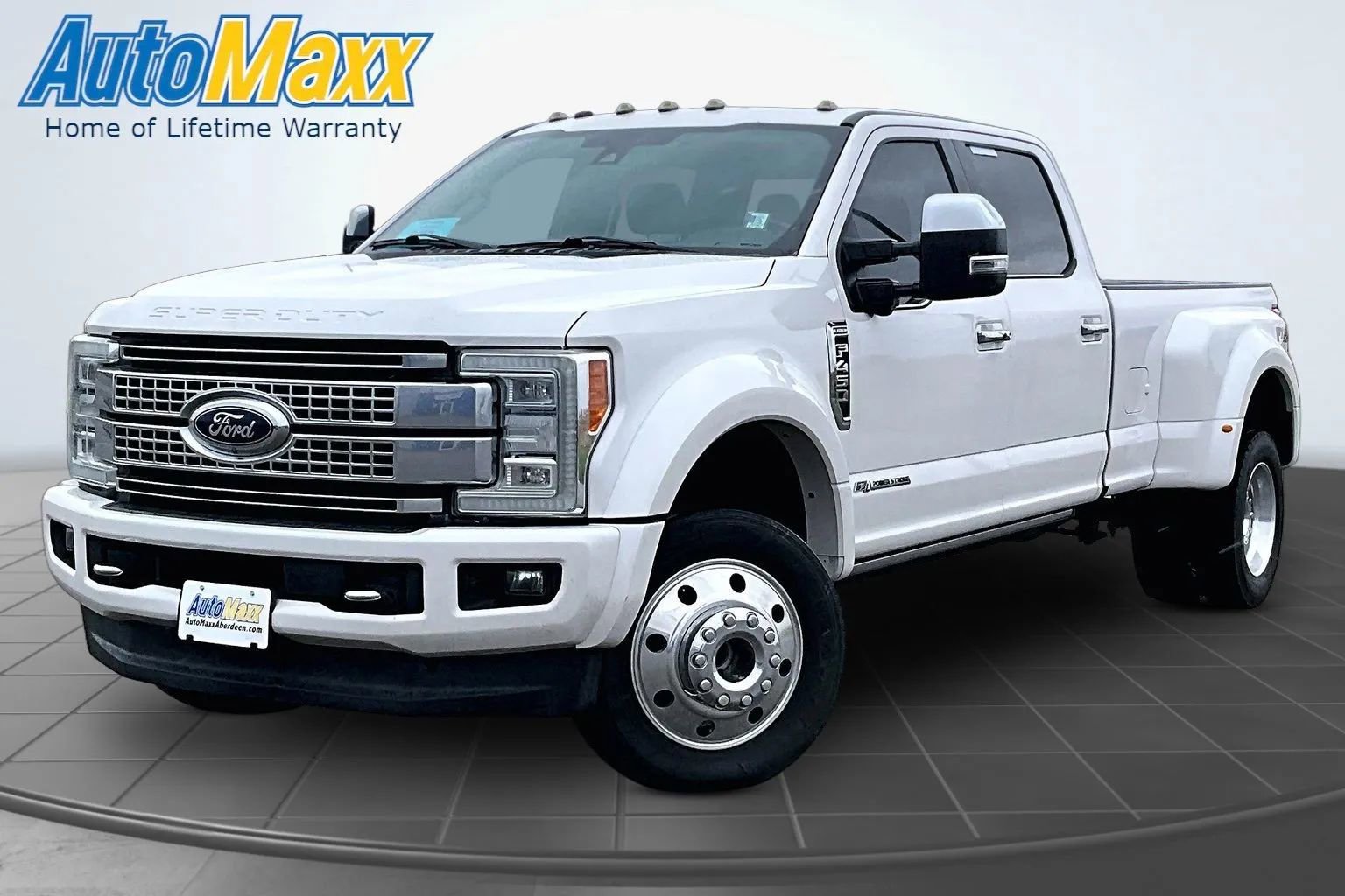 Used 2017 Ford F450 Platinum w/ Platinum Ultimate Package