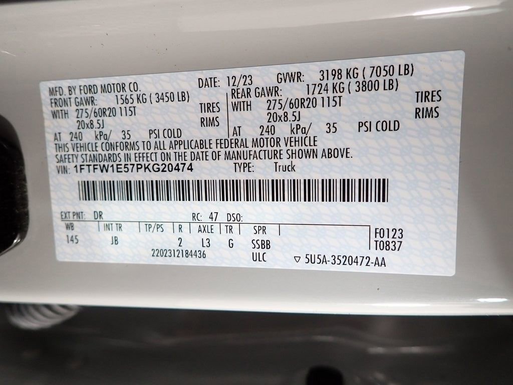 Used 2023 Ford F150 XL w/ STX Appearance Package image 46