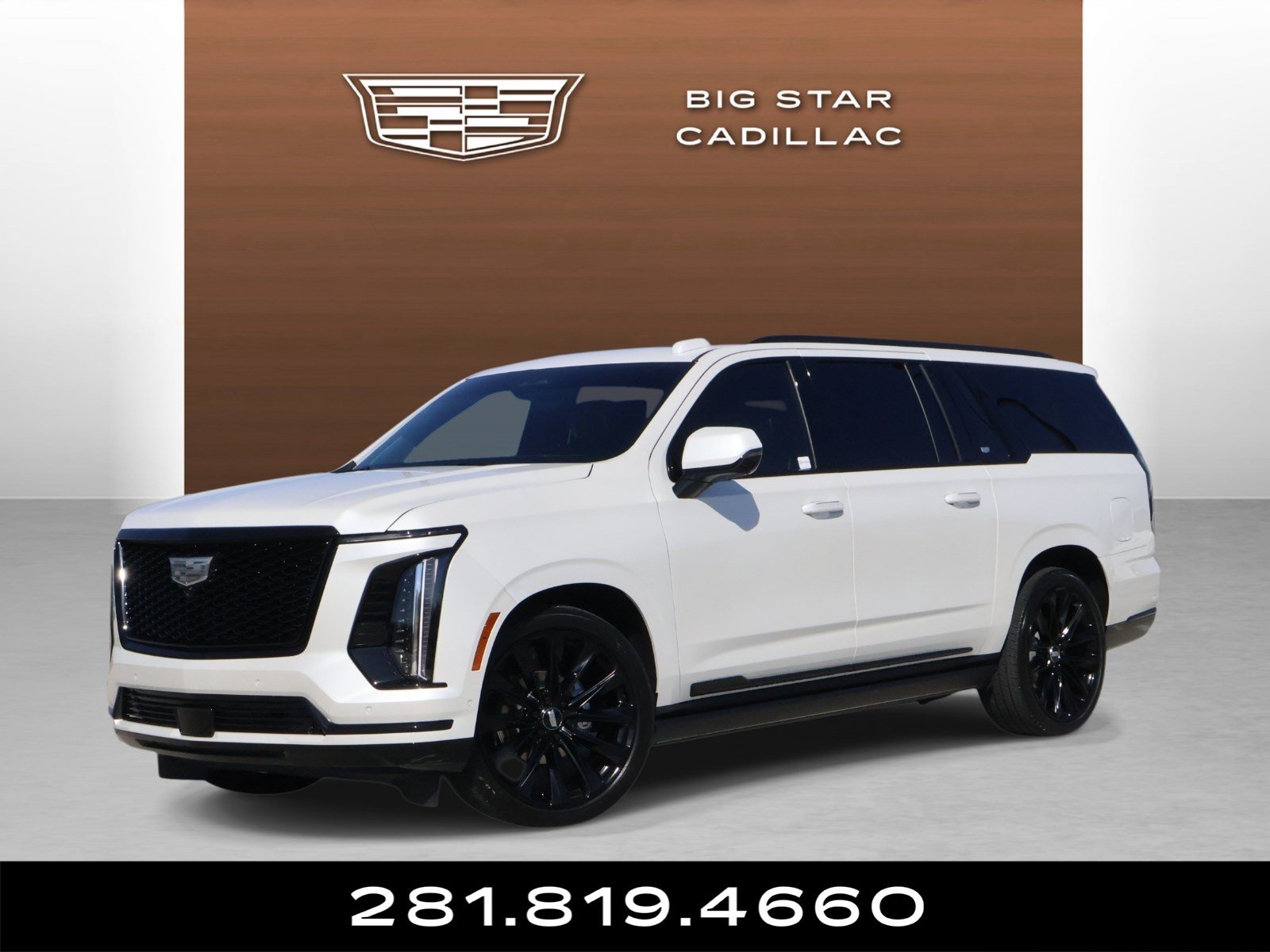 Certified 2025 Cadillac Escalade ESV Sport Platinum w/ LPO, ONYX Package AWD/4WD image 1