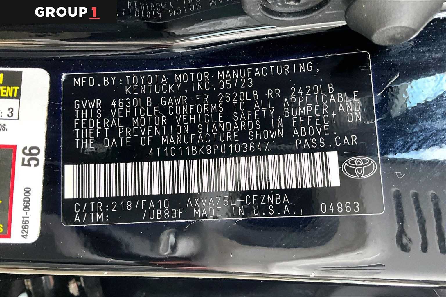 Used 2023 Toyota Camry LE AWD/4WD image 37