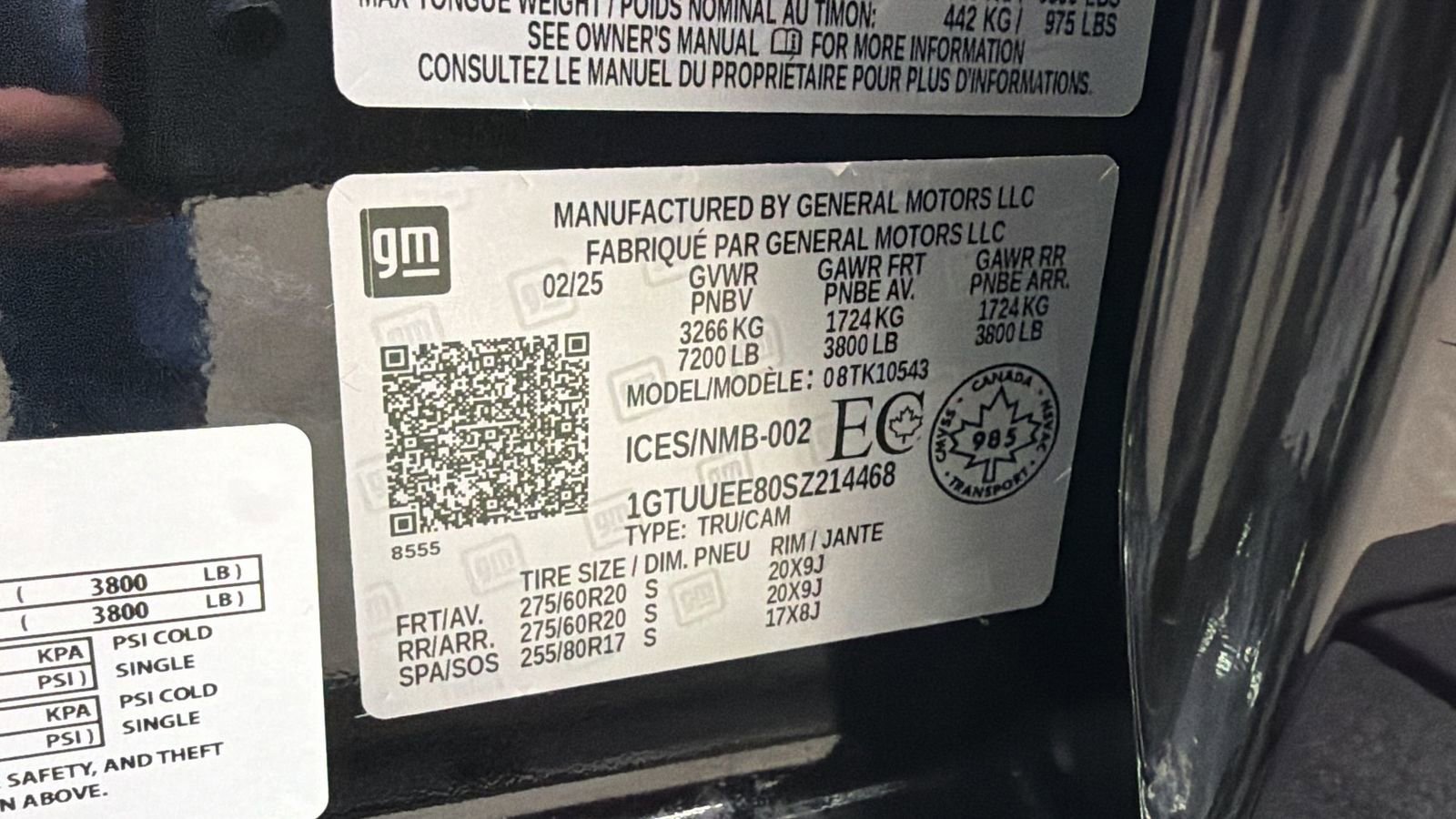 Used 2025 GMC Sierra 1500 AT4 w/ Technology Package image 45