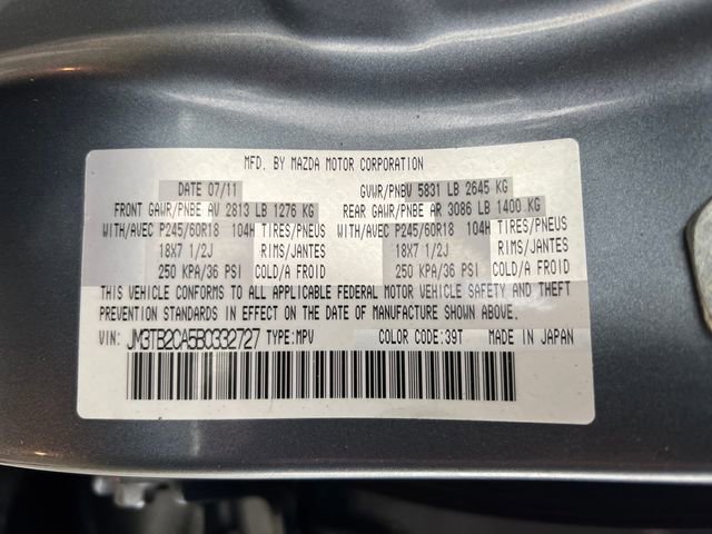 Used 2011 MAZDA CX-9 Touring FWD image 25