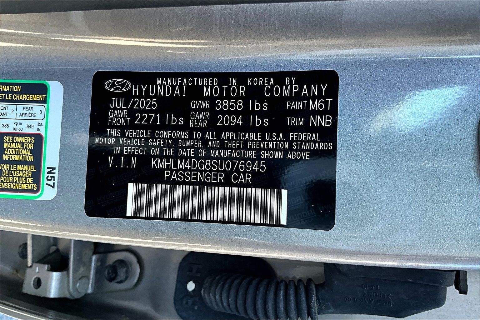 New 2025 Hyundai Elantra Sport FWD image 7