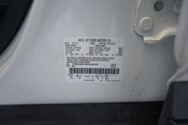 Certified 2022 Ford Explorer ST w/ Equipment Group 401A AWD/4WD image 19