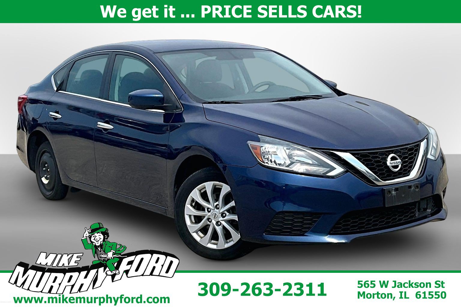 Used 2018 Nissan Sentra SV FWD image 1