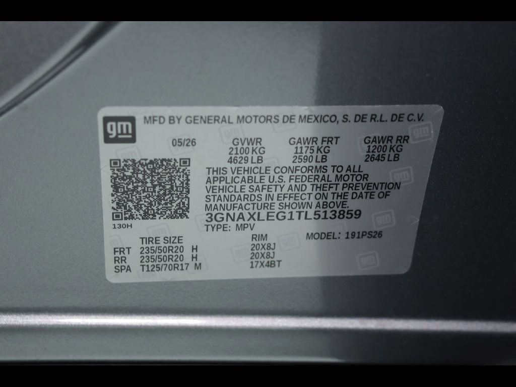 New 2026 Chevrolet Equinox RS w/ Convenience Package III FWD image 27