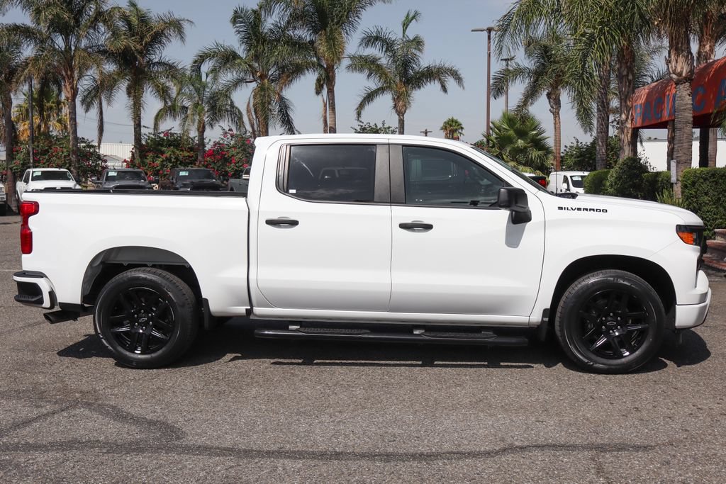 Used 2023 Chevrolet Silverado 1500 Custom w/ LPO, Dark Essentials Package RWD image 11