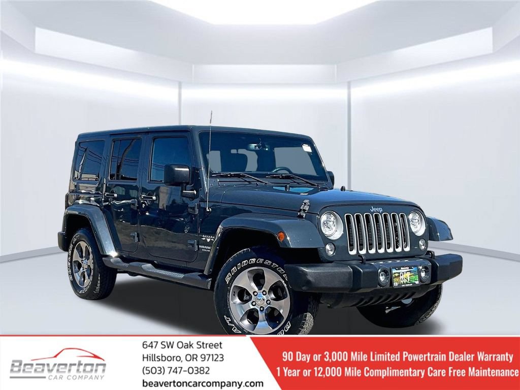 Used 2017 Jeep Wrangler Unlimited Sahara w/ Connectivity Group