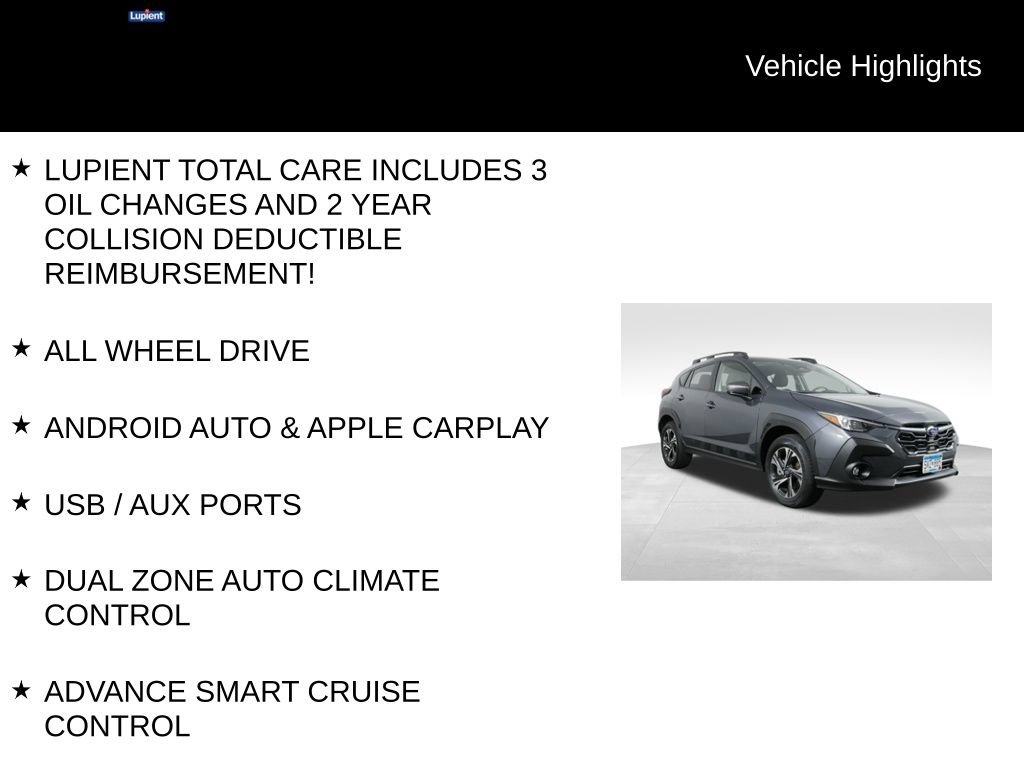 Used 2025 Subaru Crosstrek 2.5i Premium w/ Crosstrek Mirror Package AWD/4WD image 7