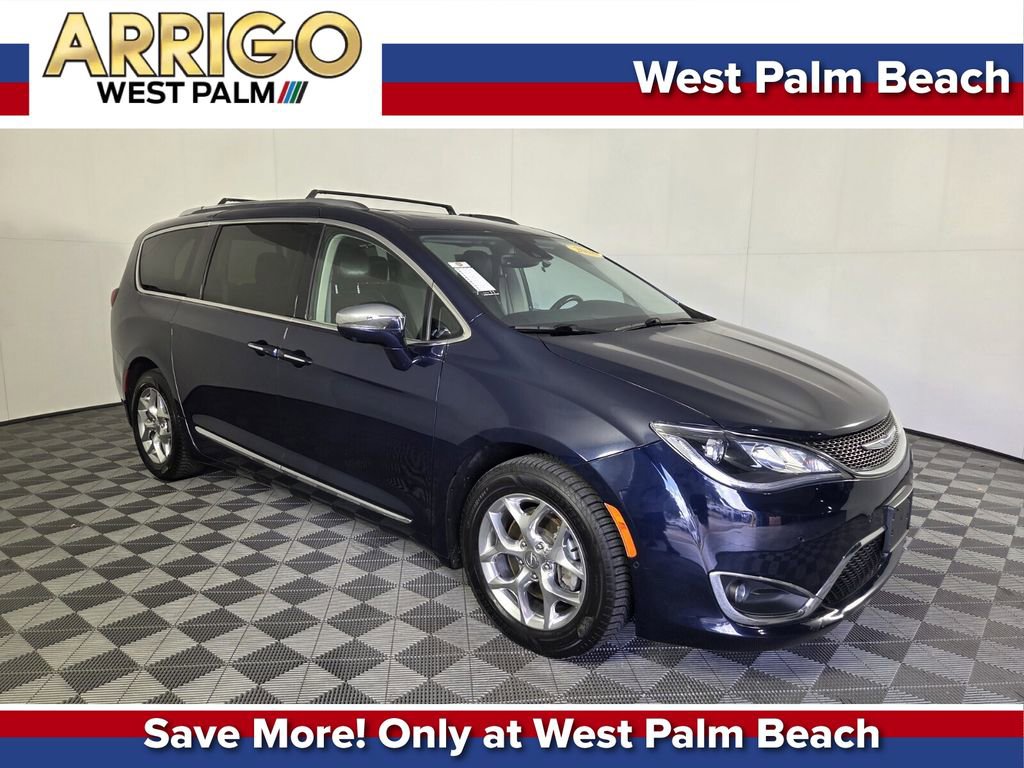 Certified 2018 Chrysler Pacifica Limited w/ Advanced Safetytec Group